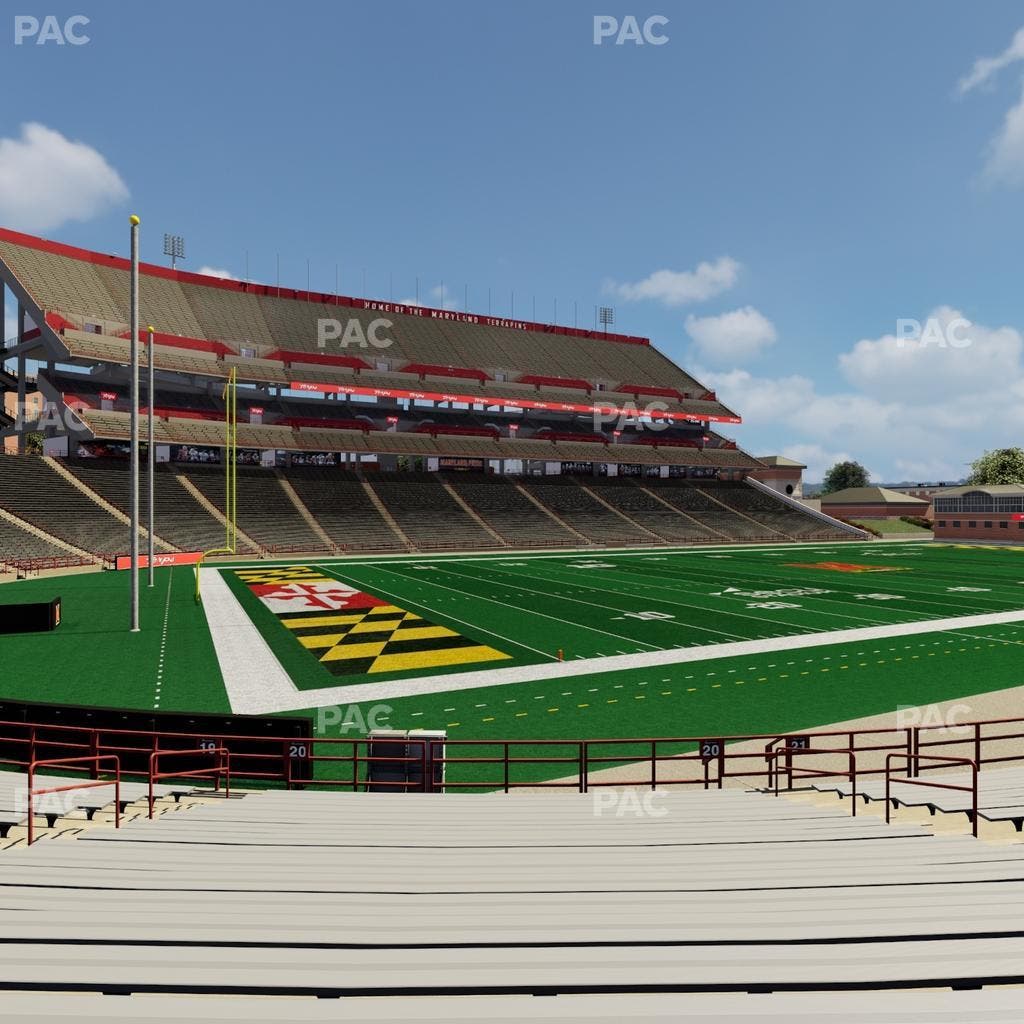 SECU Stadium - Section 20 Seat View