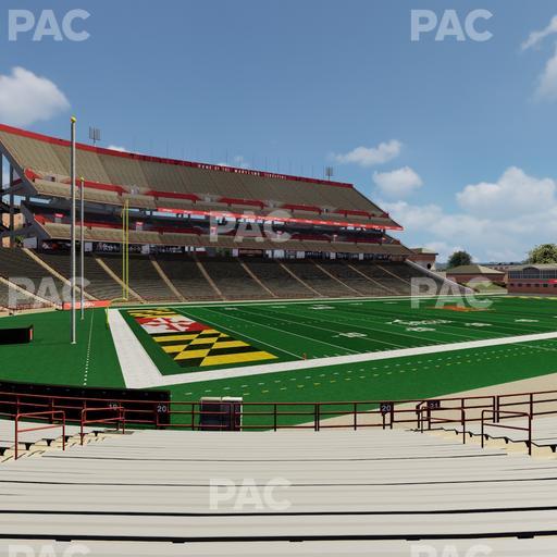 SECU Stadium - Section 20 Seat View