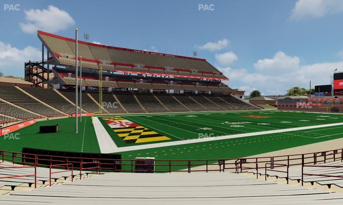 SECU Stadium - Section 20 Seat View