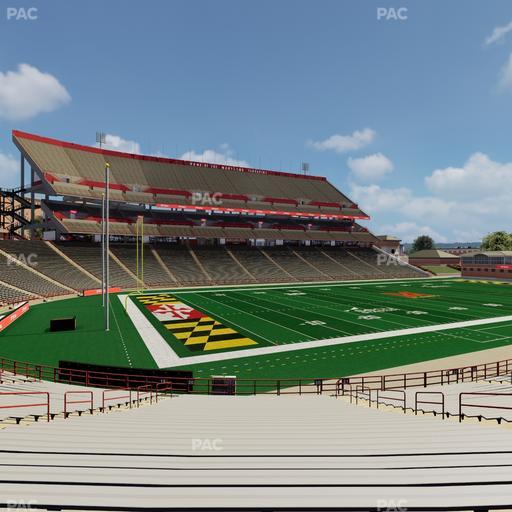 SECU Stadium - Section 20 Seat View