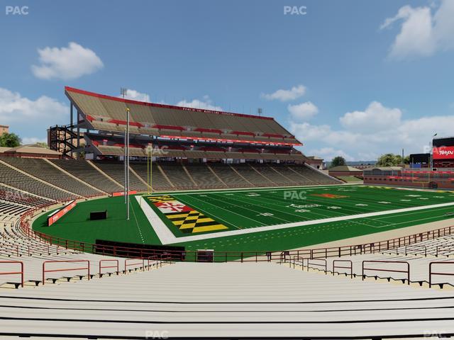 SECU Stadium - Section 20 Seat View