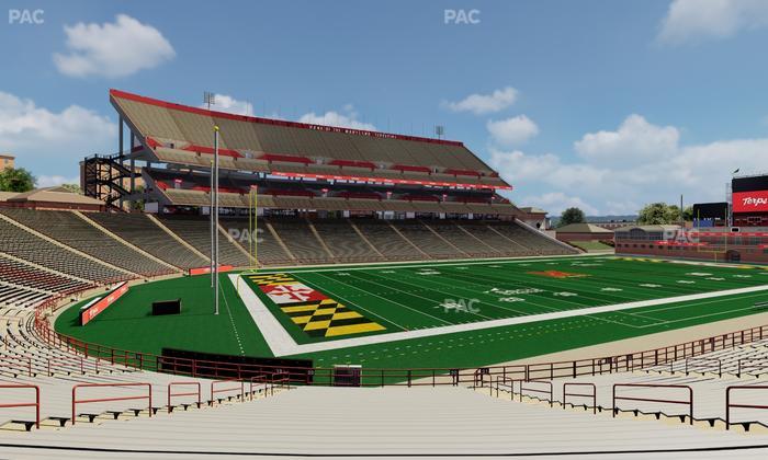 SECU Stadium - Section 20 Seat View