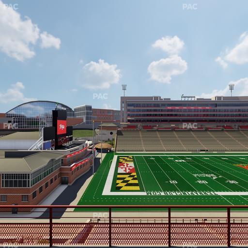 SECU Stadium - Section 202 Seat View