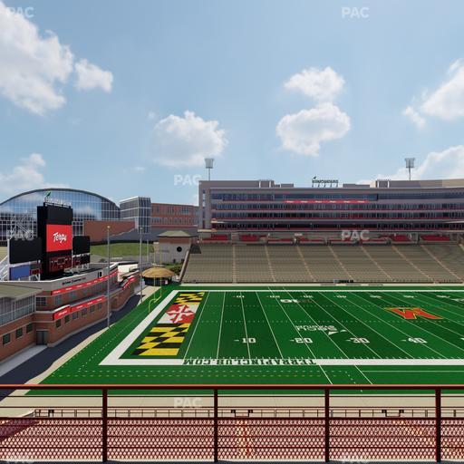SECU Stadium - Section 203 Seat View
