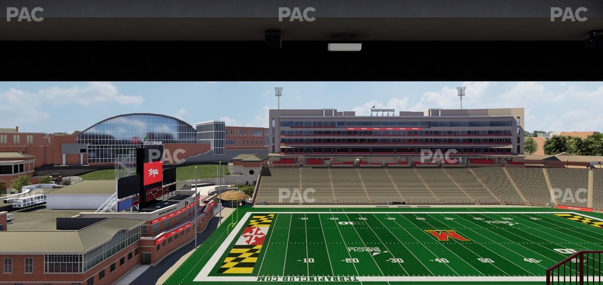 SECU Stadium - Section 203 Seat View