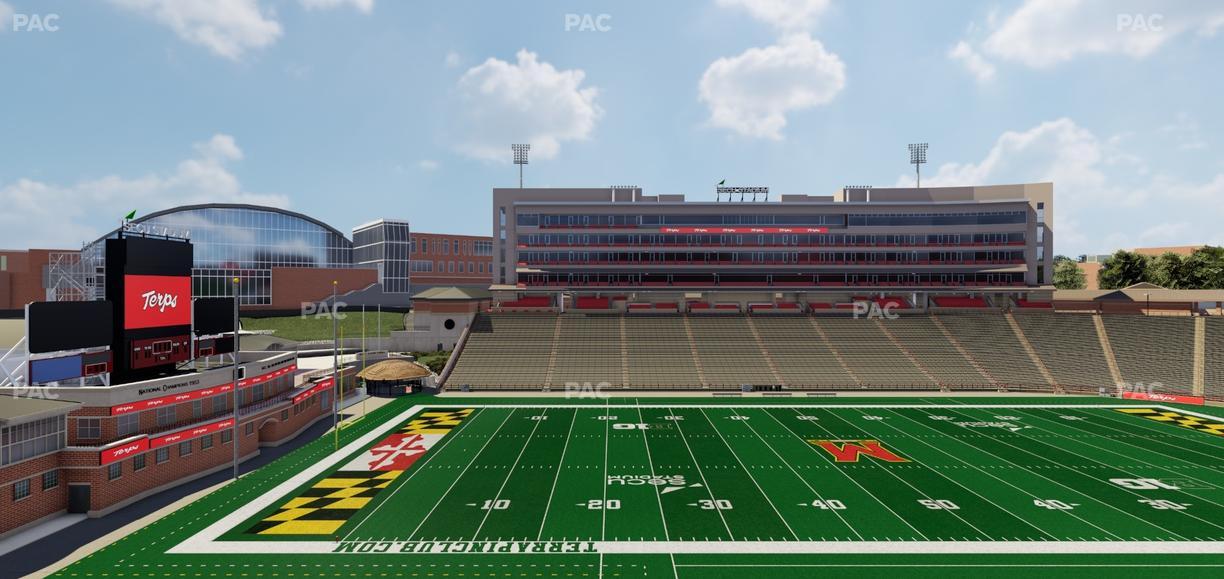 SECU Stadium - Section 204 Seat View