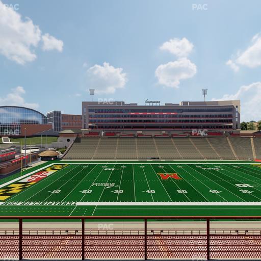 SECU Stadium - Section 205 Seat View