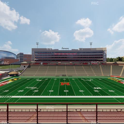 SECU Stadium - Section 206 Seat View