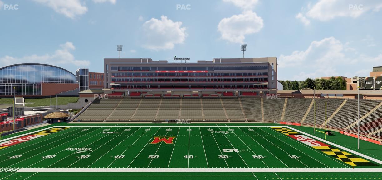 SECU Stadium - Section 207 Seat View