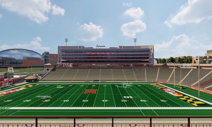 SECU Stadium - Section 207 Seat View