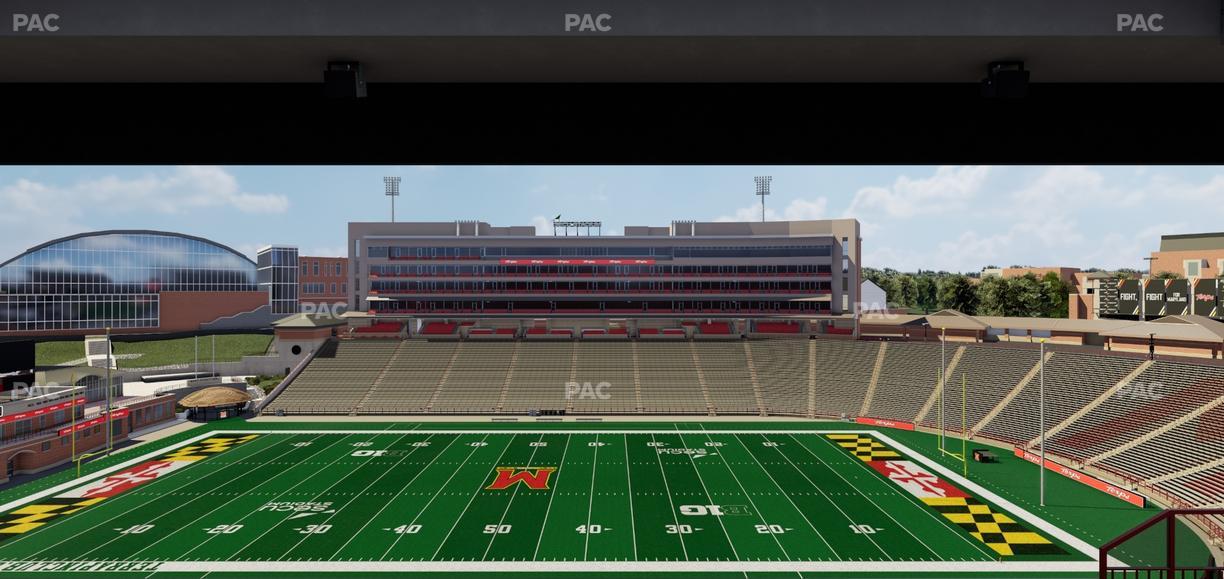 SECU Stadium - Section 207 Seat View