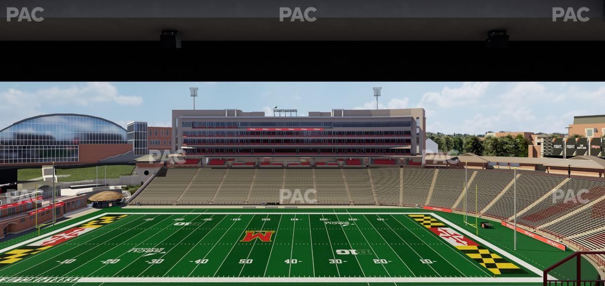 SECU Stadium - Section 207 Seat View