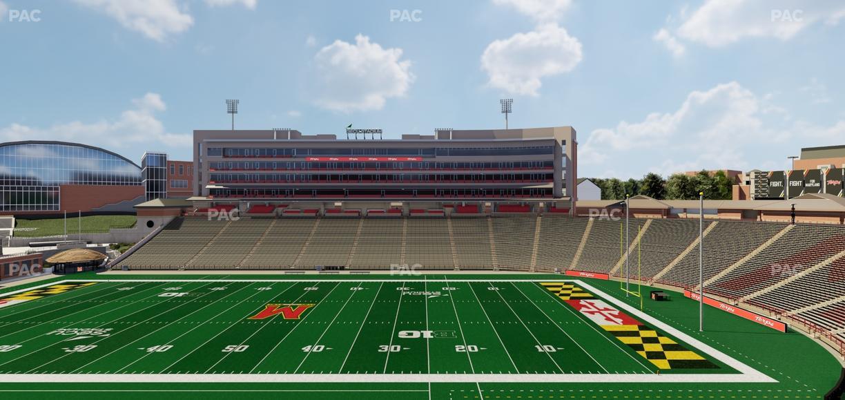 SECU Stadium - Section 208 Seat View