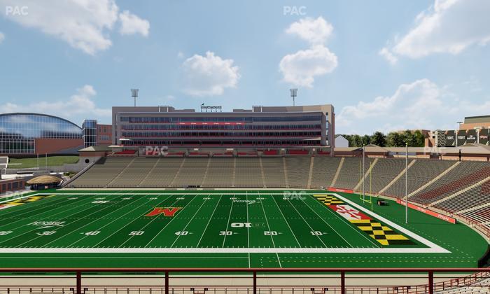 SECU Stadium - Section 208 Seat View