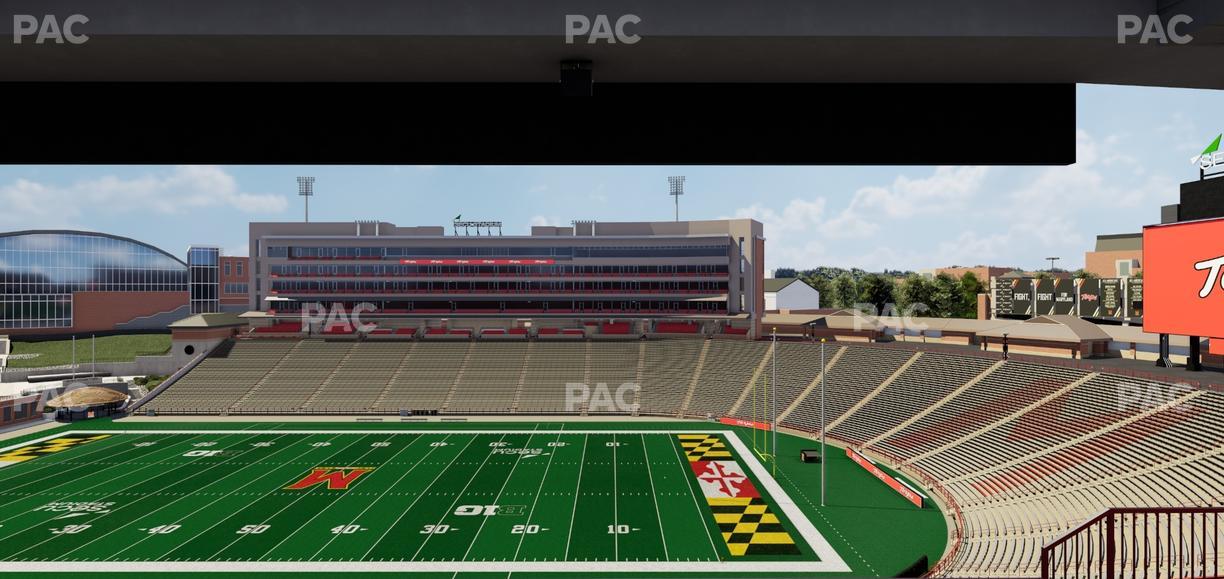 SECU Stadium - Section 209 Seat View