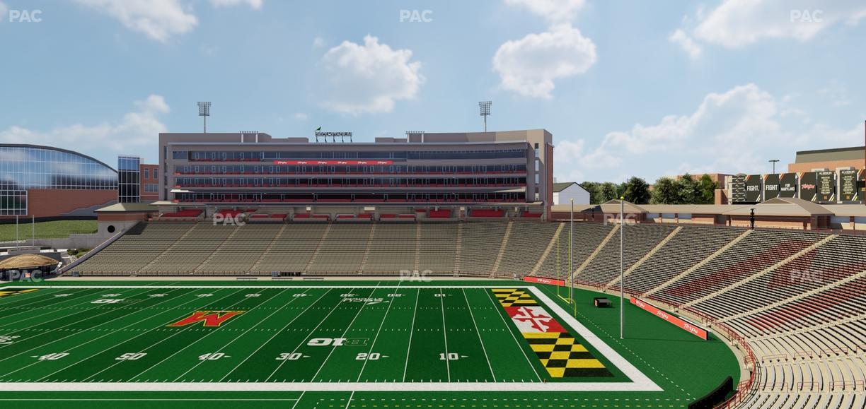 SECU Stadium - Section 209 Seat View