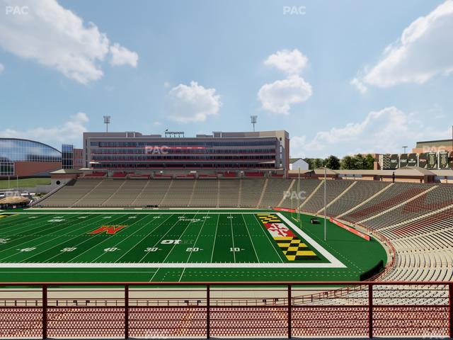 SECU Stadium - Section 209 Seat View