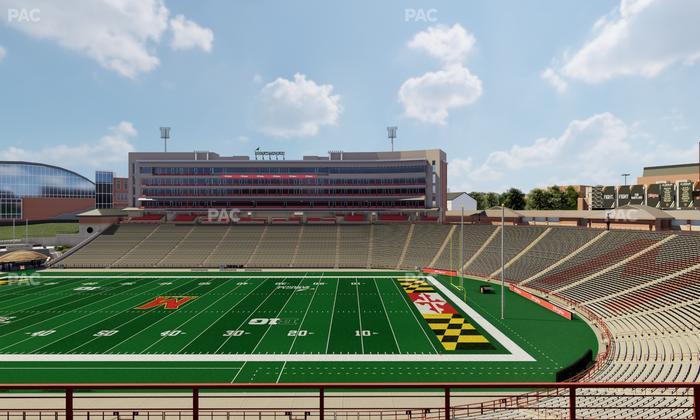 SECU Stadium - Section 209 Seat View