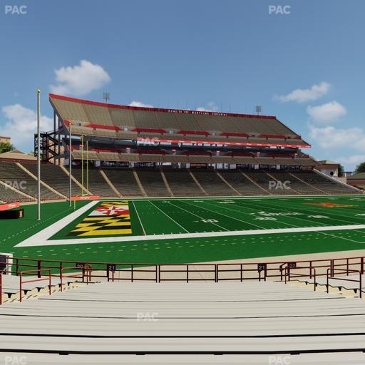 SECU Stadium - Section 21 Seat View