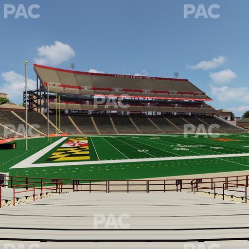 SECU Stadium - Section 21 Seat View