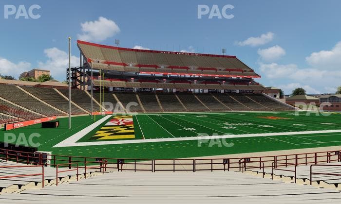 SECU Stadium - Section 21 Seat View