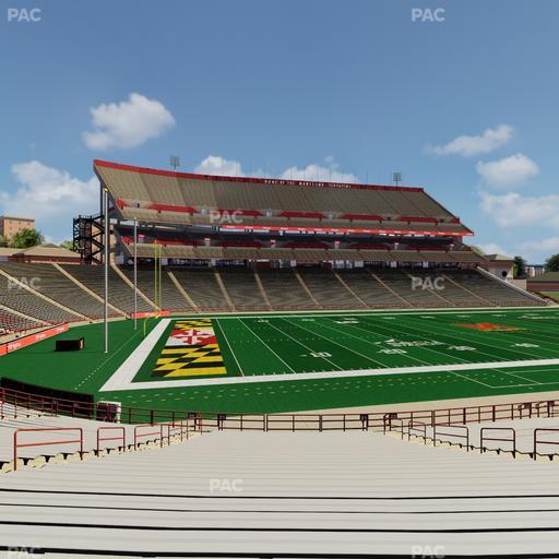 SECU Stadium - Section 21 Seat View