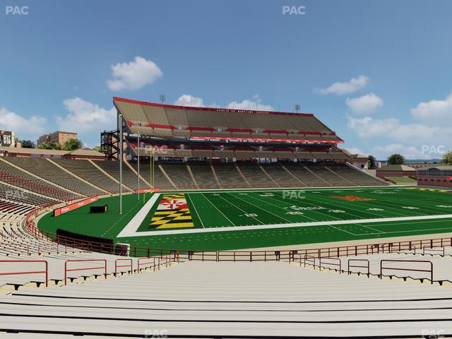 SECU Stadium - Section 21 Seat View