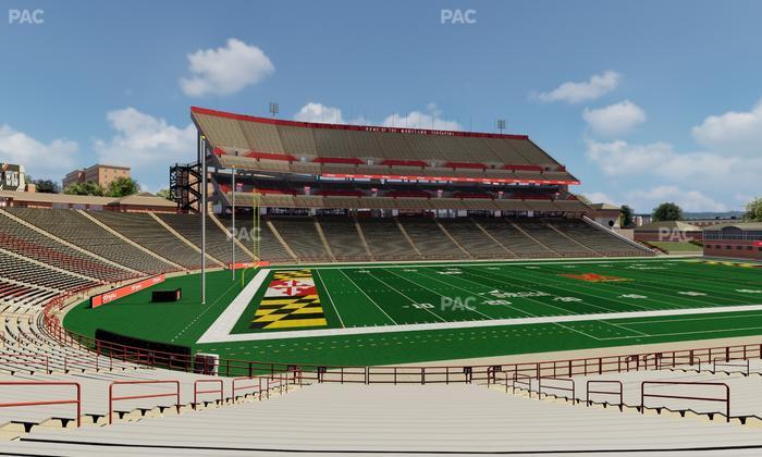 SECU Stadium - Section 21 Seat View