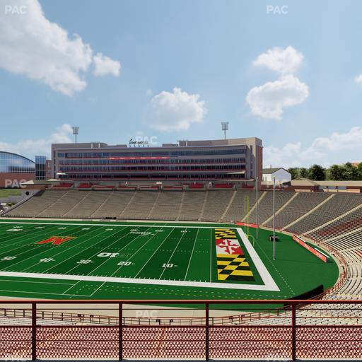 SECU Stadium - Section 210 Seat View