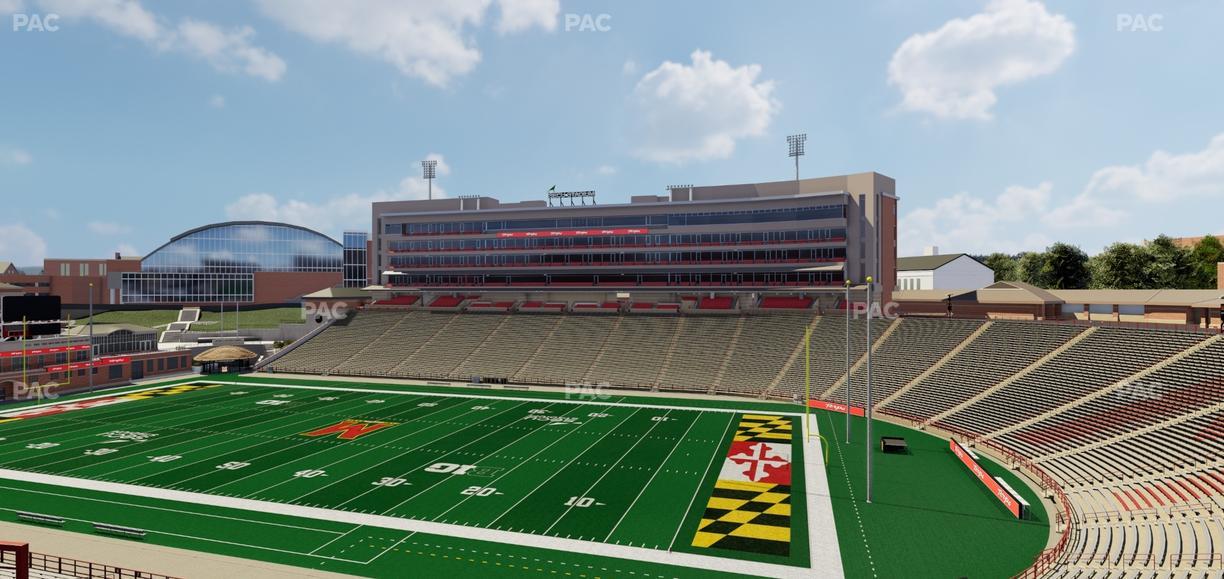 SECU Stadium - Section 211 Seat View