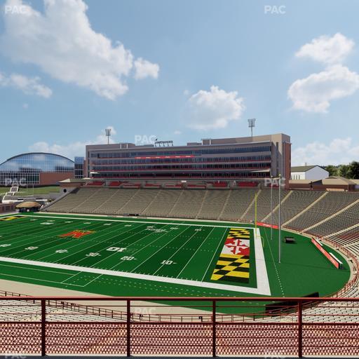 SECU Stadium - Section 211 Seat View