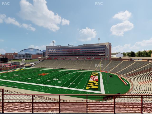 SECU Stadium - Section 211 Seat View