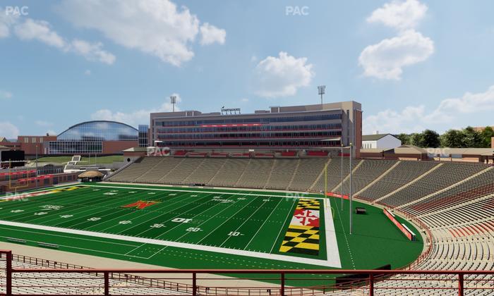 SECU Stadium - Section 211 Seat View