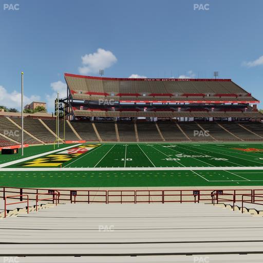 SECU Stadium - Section 22 Seat View