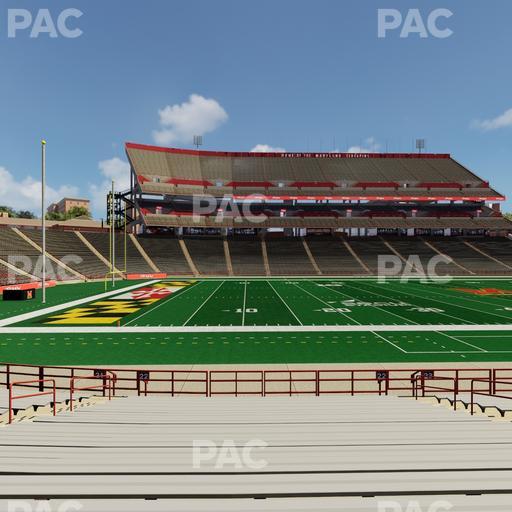 SECU Stadium - Section 22 Seat View