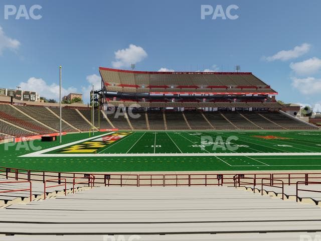 SECU Stadium - Section 22 Seat View