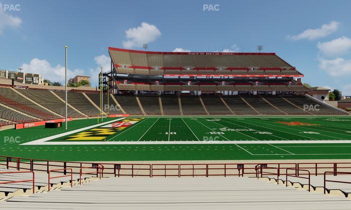 SECU Stadium - Section 22 Seat View