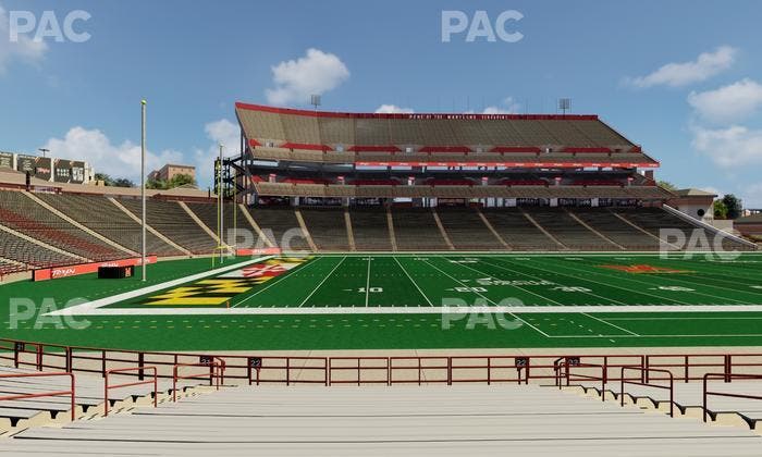 SECU Stadium - Section 22 Seat View