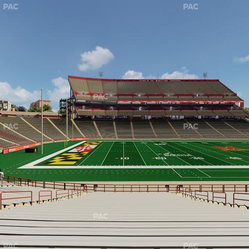 SECU Stadium - Section 22 Seat View