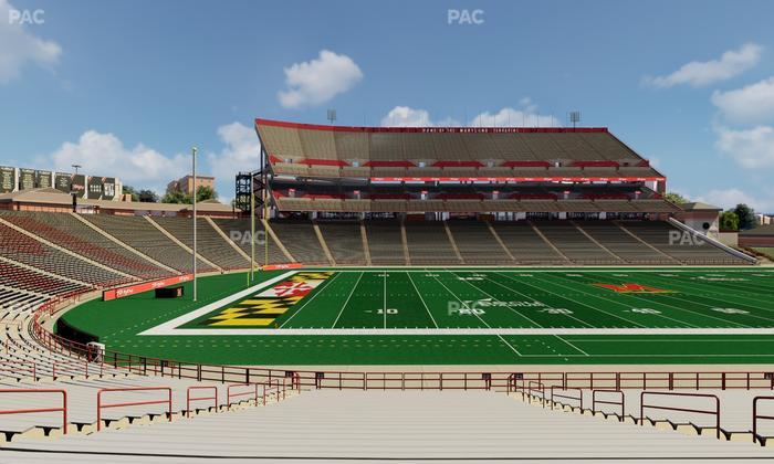 SECU Stadium - Section 22 Seat View