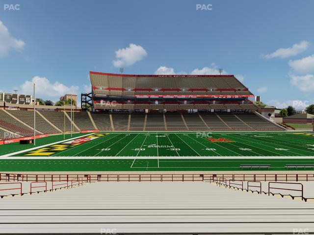 SECU Stadium - Section 23 Seat View