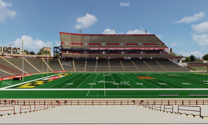 SECU Stadium - Section 23 Seat View