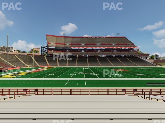SECU Stadium - Section 23 Seat View