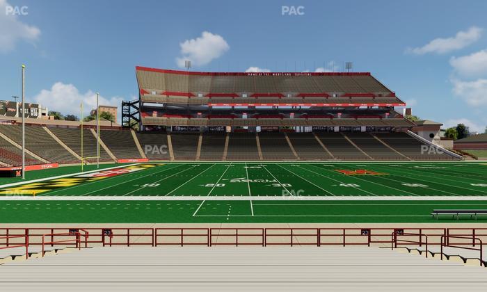 SECU Stadium - Section 23 Seat View