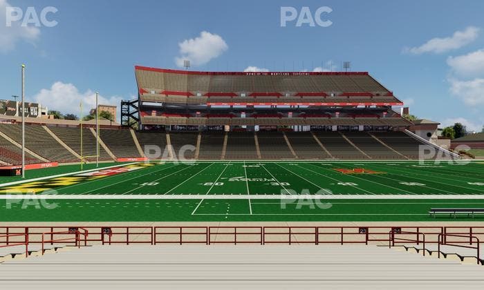 SECU Stadium - Section 23 Seat View