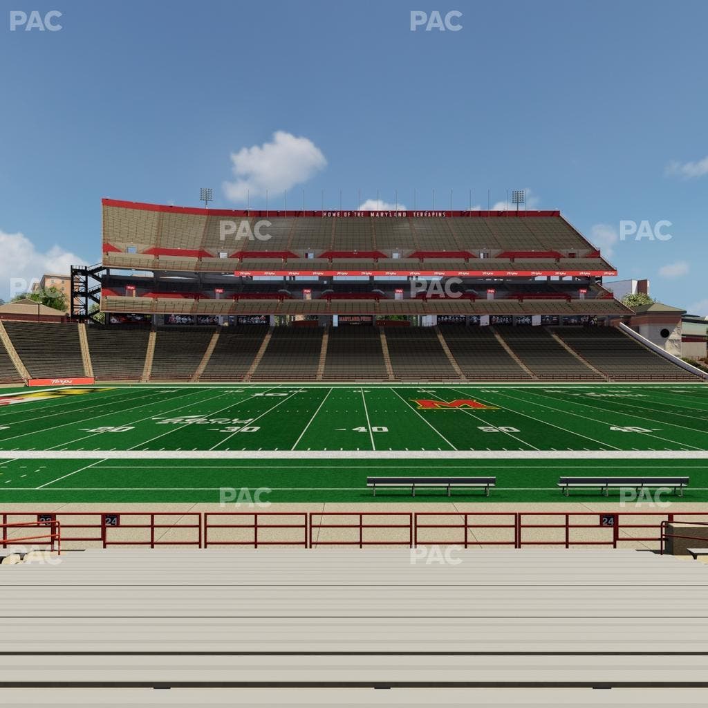 SECU Stadium - Section 24 Seat View