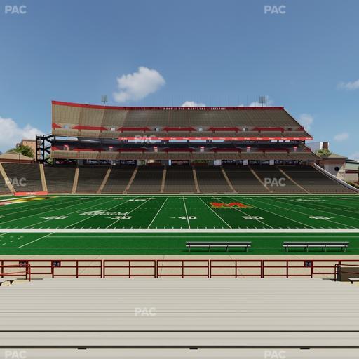 SECU Stadium - Section 24 Seat View