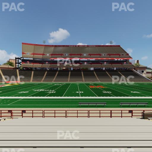 SECU Stadium - Section 24 Seat View