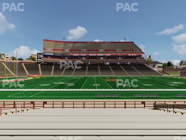 SECU Stadium - Section 24 Seat View