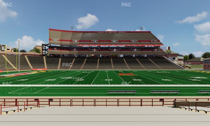 SECU Stadium - Section 24 Seat View